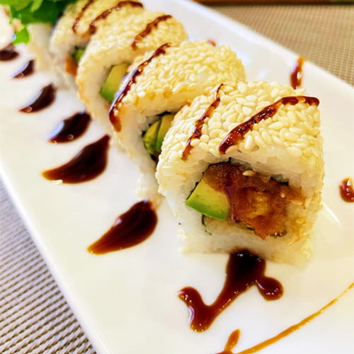 Spicy de salmon (picante）8 unidades
